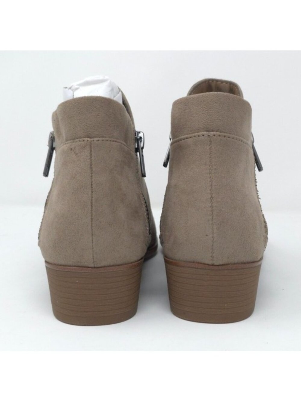 Sun + Stone Taupe Ankle Booties size 6M - Picture 6 of 12